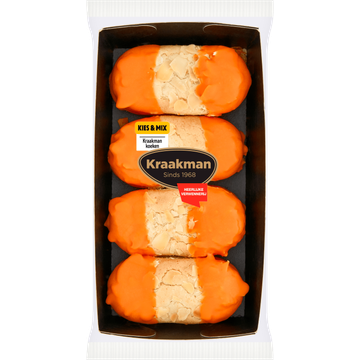 Kraakman Grote Bokkenpoten Oranje 4 Stuks
