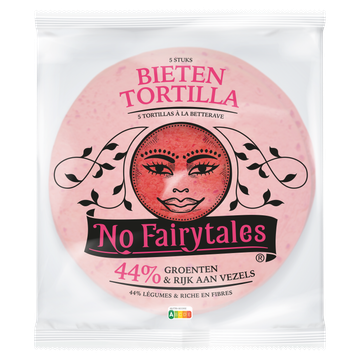 No Fairytales Bieten Tortilla 5 Stuks 200 g