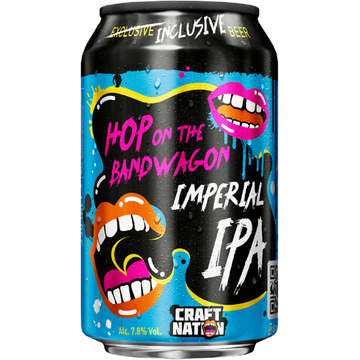Craft Nation - Hop on the brandwagon - Imperial IPA - Blik - 330 ML