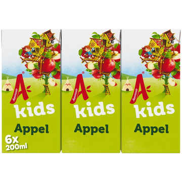 Appelsientje Kids Appel 6-pack 0,2 L