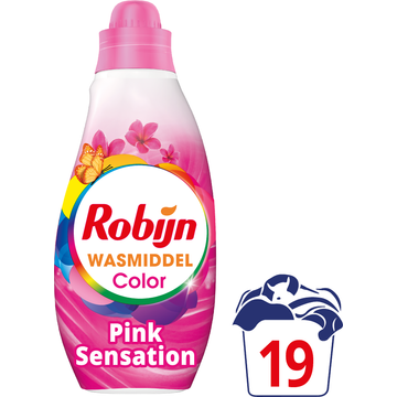 Robijn Klein & Krachtig Classics Vloeibaar Wasmiddel Color Pink Sensation 19 Wasbeurten