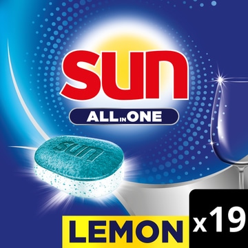Sun All-in 1 Vaatwastabletten Citroen 19 tabletten