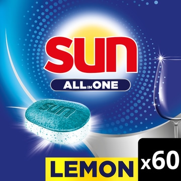 Sun All-in 1 Vaatwastabletten Citroen 60 tabletten