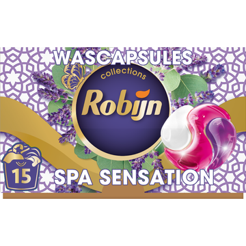 Robijn Collections 3-in-1 Wascapsules Color Spa Sensation 15 wasbeurten