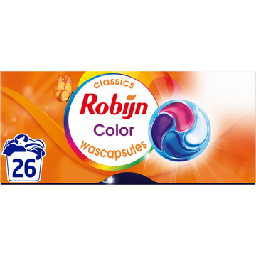 Robijn Wasmiddel Capsules Color 26 Wasbeurten
