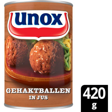Unox Gehaktballetjes In Jus 420 g