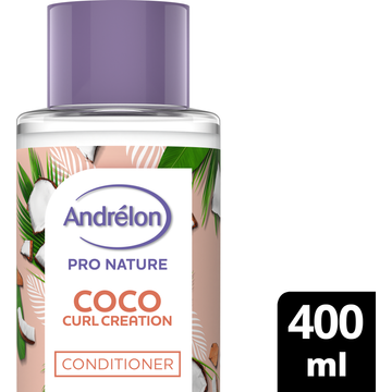 Andrélon Pro Nature Haarconditioner Coco Curl Creation 400 ml
