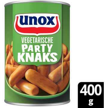 Unox Vegetarische Party Knaks 400 g