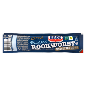 Unox Rookworst Magnetron Mager 100g
