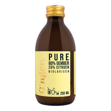 G'nger Pure 80% gember + 20% citroen 250ml