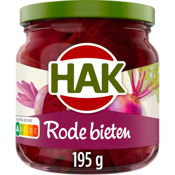 Hak Rode Bieten Schijven Bio 180 g