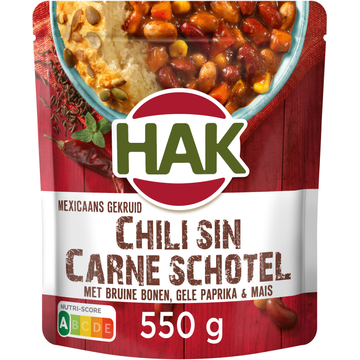 Hak Chili Sin Carne Schotel 550 g