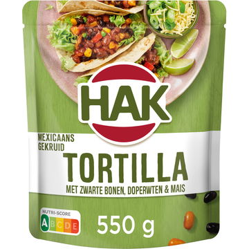 Hak Mexicaans Gekruid Tortilla Schotel 550 g
