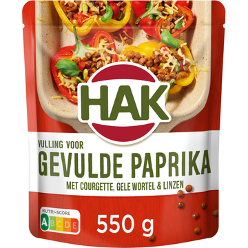 Hak Uit de Oven Gevulde Paprika 550 g