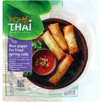 Koh Thai Loempia Rijstvellen om te Frituren 100g
