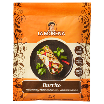 La Morena Burrito Kruidenmix 25g