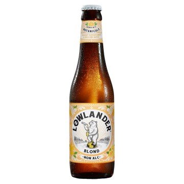 Lowlander Blond Non Alc Bier Fles 330 ml
