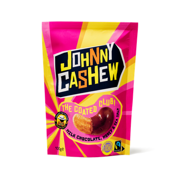 Johnny Cashew Milk Chocolate Honey Sea Salt 100g
