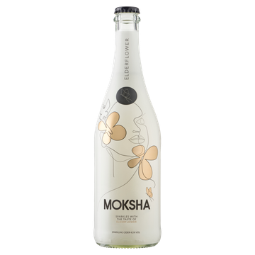 Moksha Sparkling Cider Elderflower 750 ml