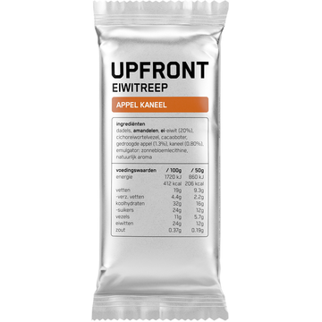 Upfront Eiwitreep Appel Kaneel Basiseenheid
