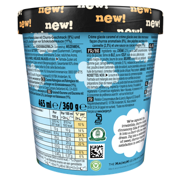 Ben & Jerry's IJs Churrifically Churros-y 465 ml