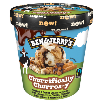Ben & Jerry's IJs Churrifically Churros-y 465 ml