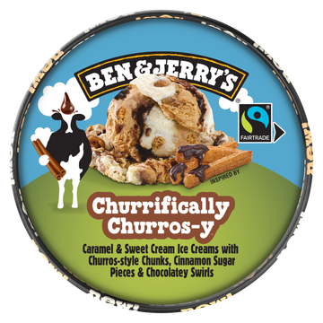 Ben & Jerry's IJs Churrifically Churros-y 465 ml