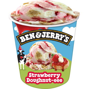 Ben & Jerry's Strawberry Doughnut-eee 393 g