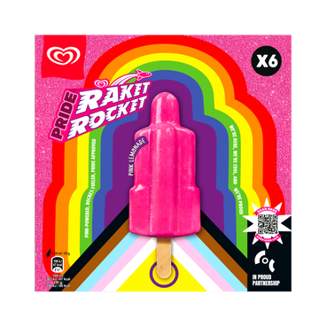 Ola Pride Raket 6 Stuks