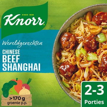 Knorr Wereldgerechten Beef Shanghai Chinese 242 g