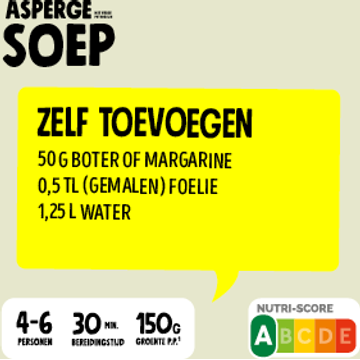 Jumbo Aspergesoep Verspakket 4-6 Personen