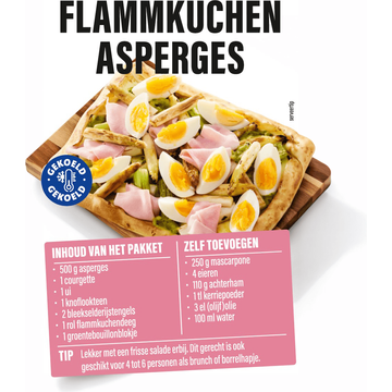 Jumbo's Flammkuchen Asperges Verspakket 2-3 Personen