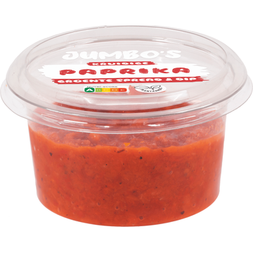 Jumbo's Pittige Paprika Tomaat Groente Spread & Dip 150 g