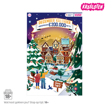 Krasloten December Kalender 10 Euro