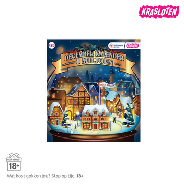 Krasloten December Kalender 20 Euro
