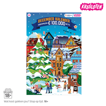 Krasloten December Kalender 5 Euro