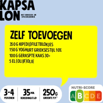 Jumbo Kapsalon Verspakket 3-4 Personen