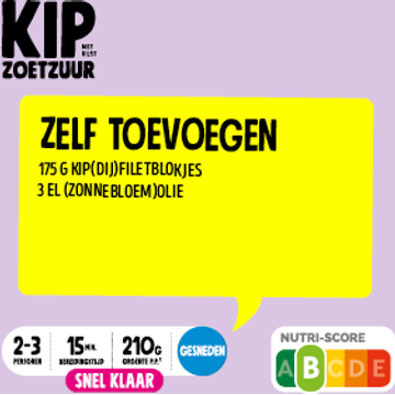 Jumbo Kip Zoetzuur Gesneden Verspakket 2-3 Personen