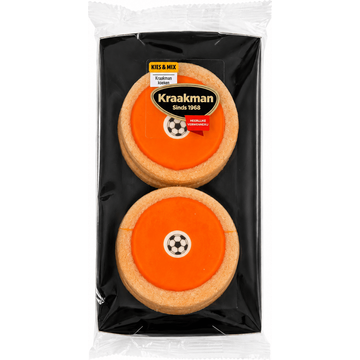 Kraakman Oranje Fondantpencee 4 Stuks
