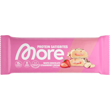 More Protein Satisbite White Strawberry Cream 50g
