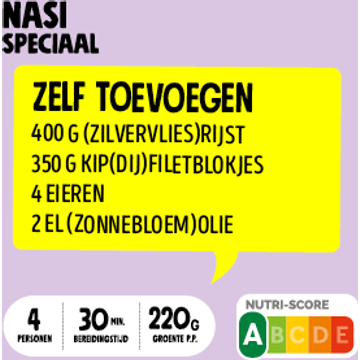 Jumbo Nasi Speciaal Verspakket 4 Personen
