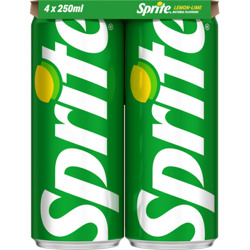 Sprite Regular 4x250ML
