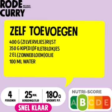 Jumbo Rode Curry Verspakket 4 Personen
