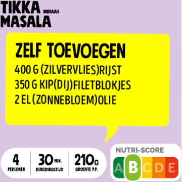 Jumbo Tikka Masala Verspakket 4 Personen