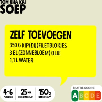 Jumbo Tom Kha Kai Soep Verspakket 4-6 Personen