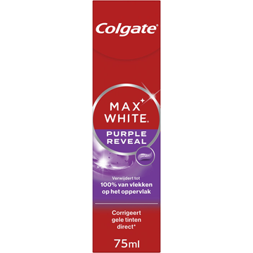 Colgate Max White Tandpasta Purple Reveal 75 ML