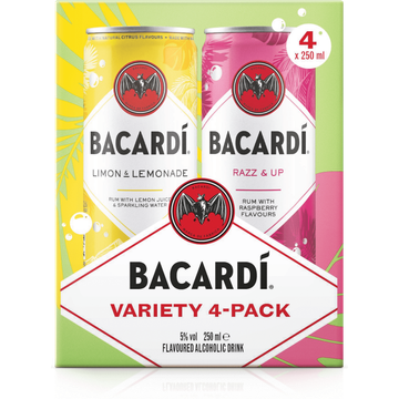 Bacardi Multipack 4x250ML