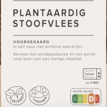 Jumbo's Plantaardig Stoofvlees 300 g
