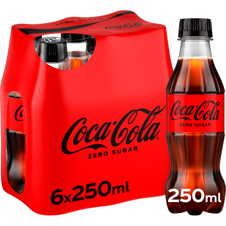 Coca-Cola Zero Sugar 6 x 250 ml