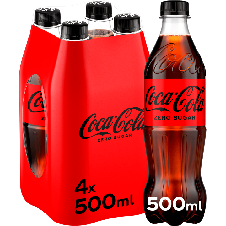 Coca-Cola Zero Sugar 4 x 500 ml